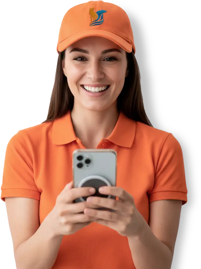 Contact lady