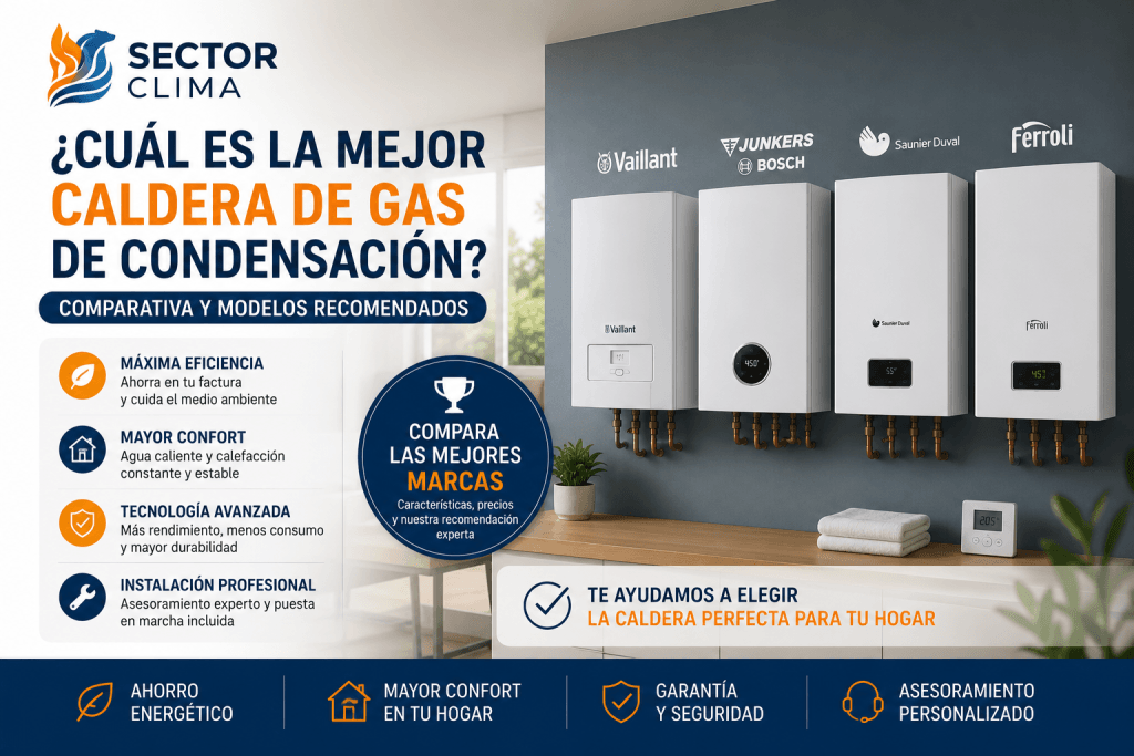Cuál es la mejor caldera de gas de condensación